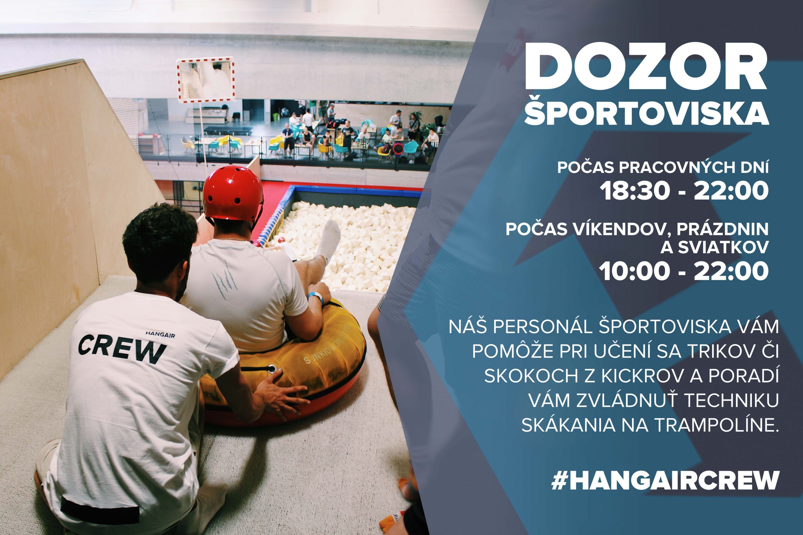 športovisko hangair