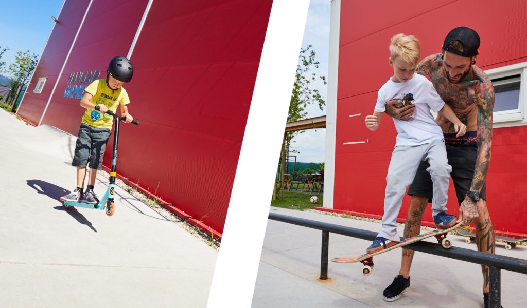 Hangair škola skateboardingu a kolobežiek